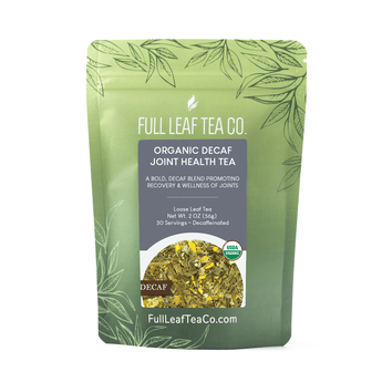 Organic Decaf Joint Health - Loose Leaf Tea - Full Leaf Tea Company